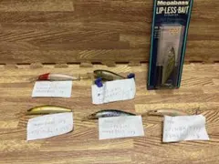 Megabass LIP-LESS-BAIT ミノー 他6点セットのサムネイル