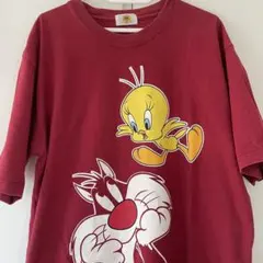 【美品】LOONEY TUNES ルーニー・テューンズ Tシャツ 古着