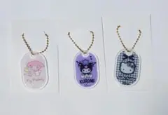 サンリオ　マイメロディ　クロミ　ハローキティ　キーホルダー