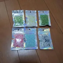 ハンドメイド レジン 封入パーツ シェイカーパーツ パールブリオン