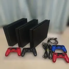 PlayStation 4 CUH-2000本体×3 コントローラー4台付き
