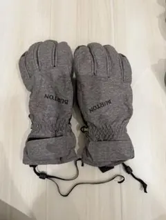 BURTON グレー 5本指グローブ