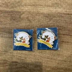 ムーミンバレーパーク　5周年ノベルティピンバッチ　2個セット
