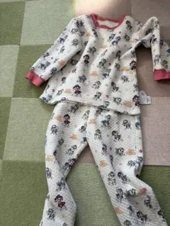 パウパト　キルティングパジャマ 100cm