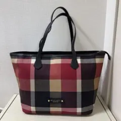 【新品同様】ブルーレーベルクレストブリッジ トートバッグ レッドのサムネイル