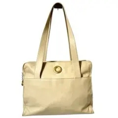 【希少】CELINE セリーヌ トートバッグ レザー サークルロゴ A4収納可