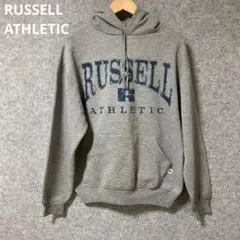 RUSSELL ATHLETIC 90s グレー フード付きトレーナーのサムネイル