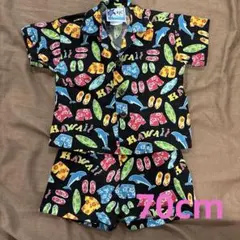 RJC ハワイアンプリント ベビー服 6M セットアップ