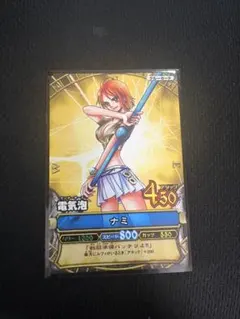 ミラバト ワンピース ナミ OPR ミラクルバトルカードダス 希少】ミラバト ミラクルバトルカードダス ワンピース ナミ P - メルカリ