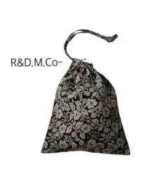 【6日までの出品】R&D.M.Co- オールドマンズテーラーワイルドベリー柄巾着