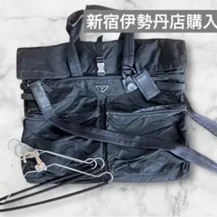 週末sale ‼️PRADA ブラック ガーメント　ハンガー付き送料込 盛夏お値下げ ‼️PRADA ブラック ナイロン ガーメント ハンガー