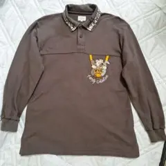 ○　Castelbajac sport ポロシャツ　長袖　1　ブラウン