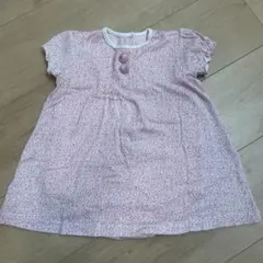 花柄ピンクワンピースfamiliar ファミリア