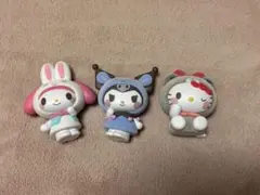 サンリオキャラクターズ きぐるみーず3個セット 食玩