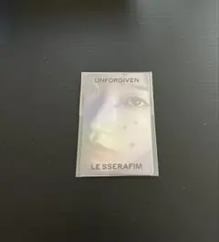 LE_SSERAFIM UNFORGIVEN カズハ　トレカ