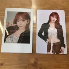 le sserafim 東京ドームサクラチェキトレカ2枚セット