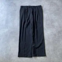 ラルフローレン W36 スラックス パンツ 90s カナダ製 黒 vintage