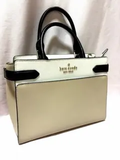 kate spade NEW YORK ハンドバッグ バイカラー