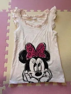 Disney ミニーマウス タンクトップ ピンク