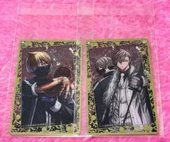 桃源暗鬼 30巻発売記念 箔押しクリアカード 猫咲波久礼 印南幽 雷殿影