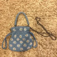 ZARA ビーズバッグ