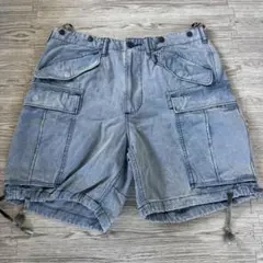 RRL Ralph Lauren デニムカーゴショーツ 32インチ - メルカリ