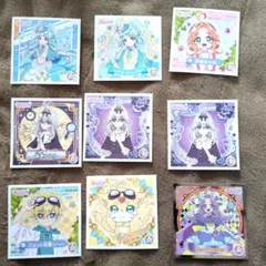 名探偵プリキュア　プリキラシール　9枚セット