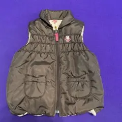 ミキハウス　リバーシブルベスト