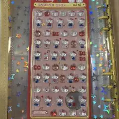 【正規品】ボンボンドロップシール　ミニ　ハローキティ　レッド　サンリオ