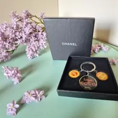 CHANEL　シャネルノベルティキーホルダー　非売品箱付き