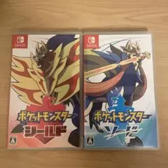 Switchソフト2本/中古/クレヨンしんちゃん/ポケットモンスターシールド Switchソフト2本/中古/クレヨンしんちゃん/ポケットモンスター