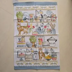 PANTRY CATS　パントリーキャット　ティータオル　イギリスのサムネイル