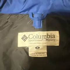 Columbia ナイロンジャケット M 黒/青