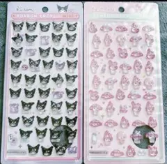 正規品・新品未開封・匿名　ボンボンドロップシールmini サンリオ　2点セット