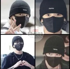 Supreme 24ss Overdyed Beanie Black