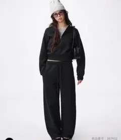 ヘビーウェイトスウェットバレルレッグパンツ(丈標準68.5～72.5cm)