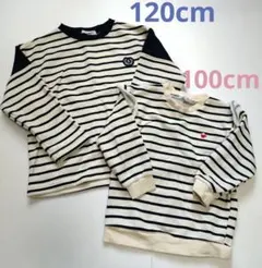 バースデイ ３ｃａｎ４ｏｎ トレーナーセット　120cm100cm