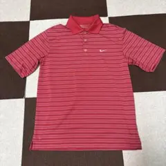 NIKE GOLF ポロシャツ オレンジ ボーダー XL - メルカリ