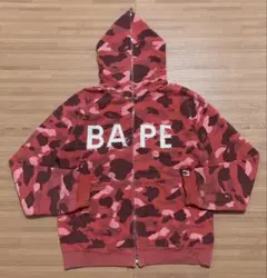 【希少】A BATHING APE 初期タグ　ラインストーン パーカー 2026年最新】エイプ ラインストーン パーカーの人気アイテム - メルカリ
