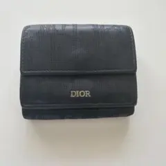 Dior 三つ折り財布 ブラックのサムネイル
