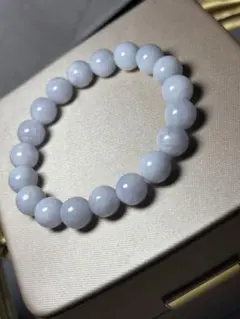 鑑定書付】ミャンマー産 天然 本翡翠（A貨） ブレスレット 9.4mm 