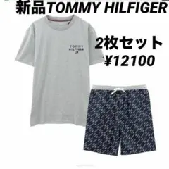 新品TOMMY HILFIGER 半袖Tシャツ/ショートパンツセット¥12100