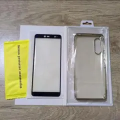 未使用☆楽天ハンド5g ソフトケース＆ブルーライトカットガラスフィルム
