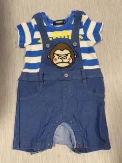 XLARGE KIDS ロンパース オーバーオール風 80のサムネイル