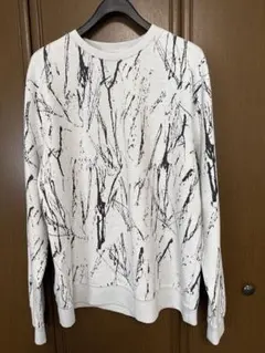 H&M ホワイト/ブラック スウェット 美品