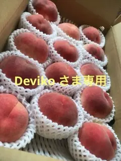 山梨一宮の甘い桃　4キロ箱にめいっぱい12〜14個詰め発送　終了間近になるょ