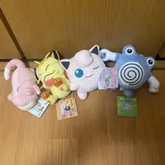 【タグ付き】ポケモン　ぬいぐるみ　セット　まとめ売り　プリン　ニャース　ヤドン