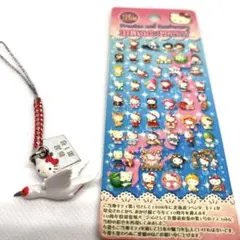 新潟 佐渡 朱鷺 トキ サンリオ ご当地キティ 根付け 10th アニバーサリー