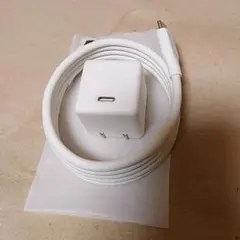 【未使用品】お得品 CIO 30Wタイプ 充電器 USBケーブルセット ホワイト