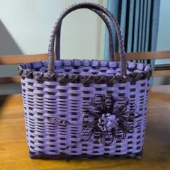 ppバンドカゴバッグ